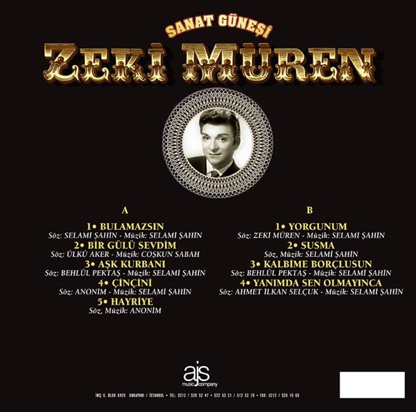 Zeki Müren - Sanat Günesi Plak ( Schallplatte )