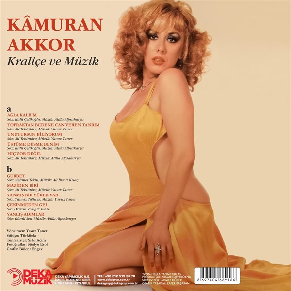 Kamuran Akkor Kralice ve Müzik Plak (kayıt)
