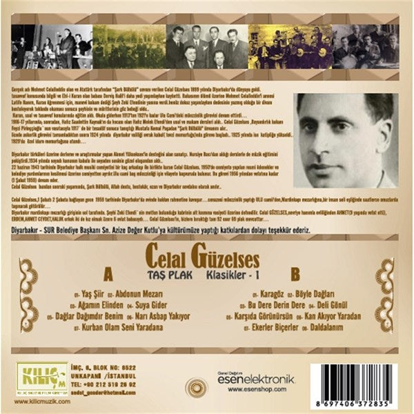 Celal Güzelses – Klasikler 1 Plak ( Schallplatte )
