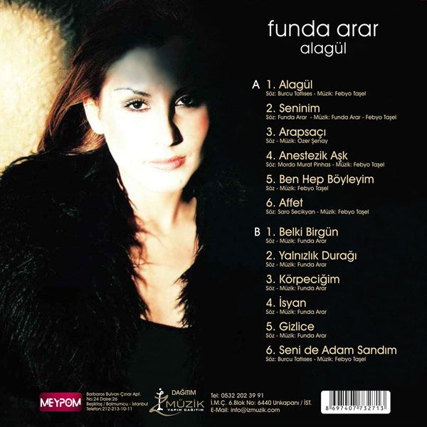 Funda Arar - Alagül Plak ( Schallplatte )