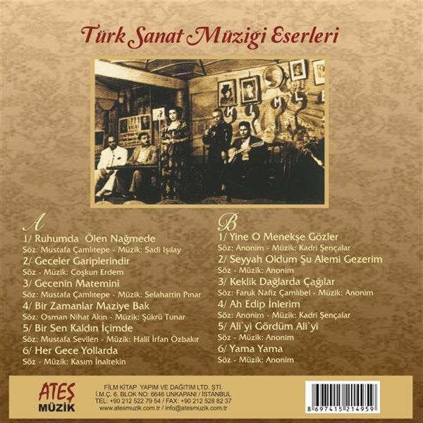 Müzeyyen Senar - Mesk Plak (plak)
