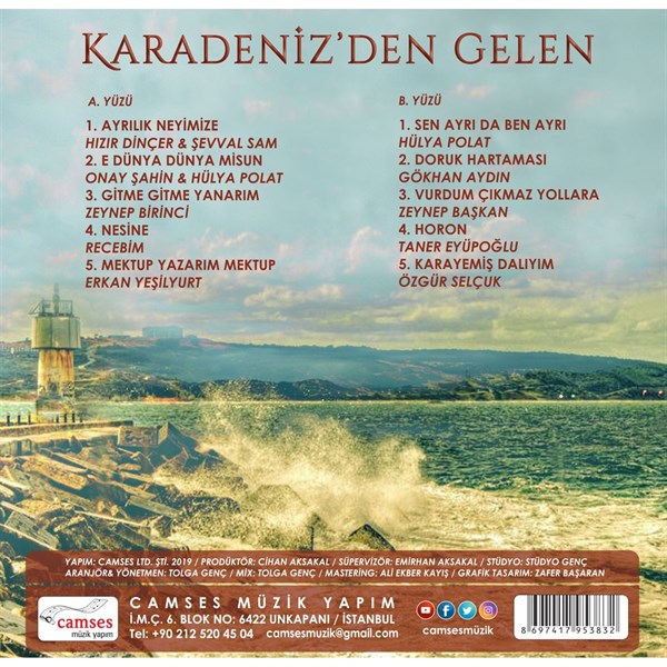 Karadeniz'den Gelen Plak ( Schallplatte )