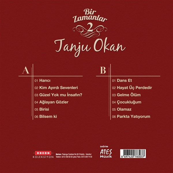 Tanju Okan - Bir Zamanlar 2 Plak ( Schallplatte )