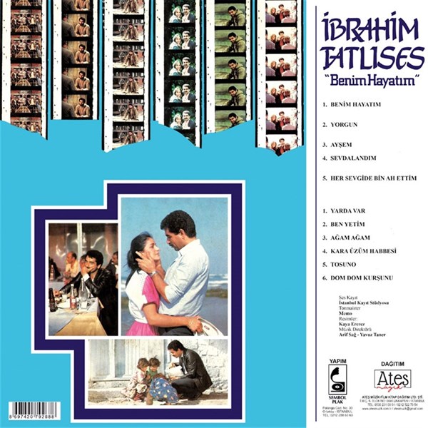 Ibrahim Tatlises - Benim Hayatim Plak ( Schallplatte )