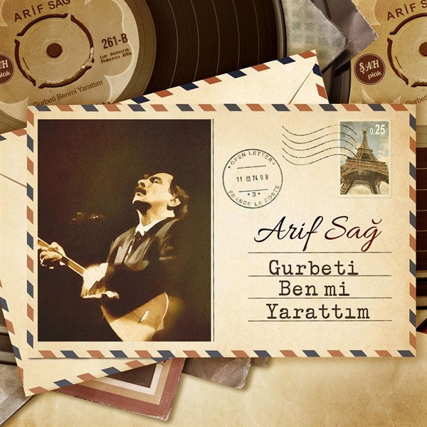 Arif Sağ – Gurbeti Ben Mi Yarattim Plak ( Schallplatte )