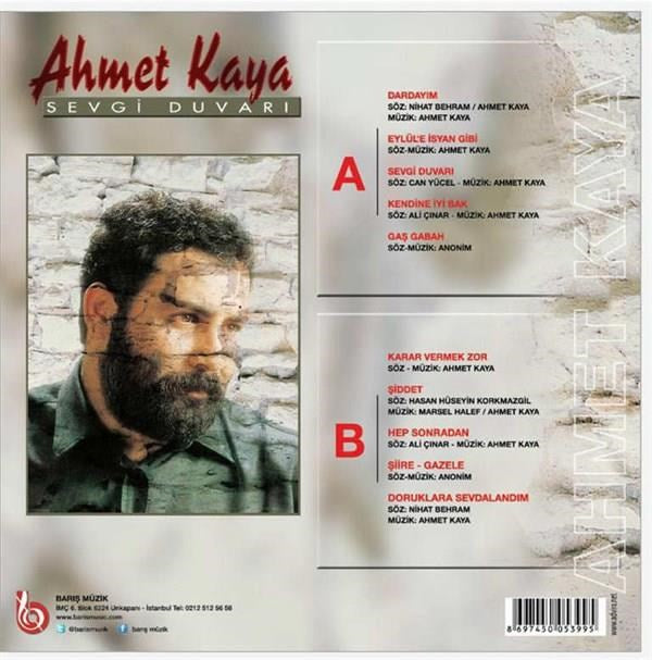 Ahmet Kaya - Sevgi Duvari Plak ( Schallplatte )