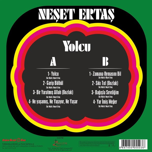 Neset Ertas - Yolcu Plak ( Schallplatte )