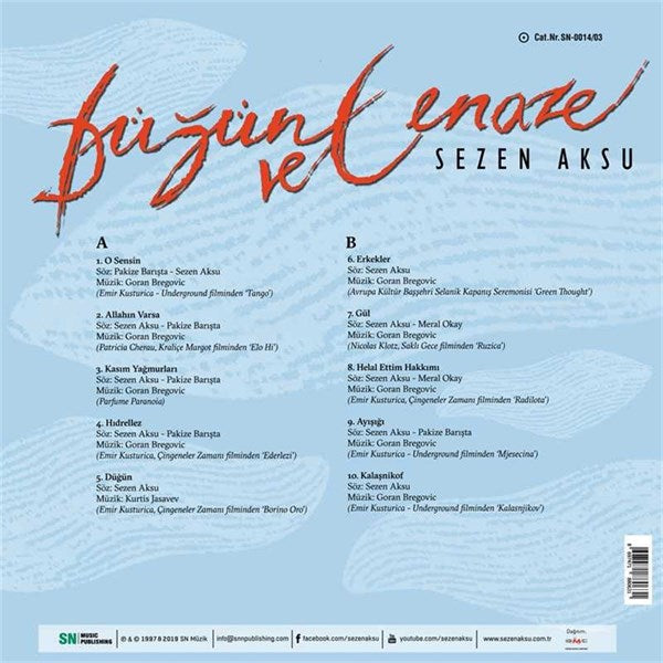 Sezen Aksu - Dügün ve Cenaze Plak ( Schallplatte )