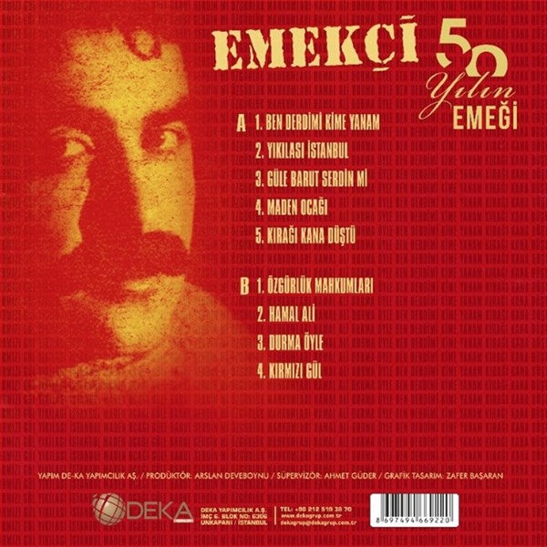 Emekçi - 50 Yılın Emeği Plak ( Schallplatte )