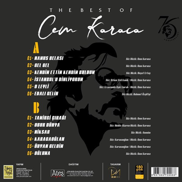 Cem Karaca – The Best Of Plak ( Schallplatte )