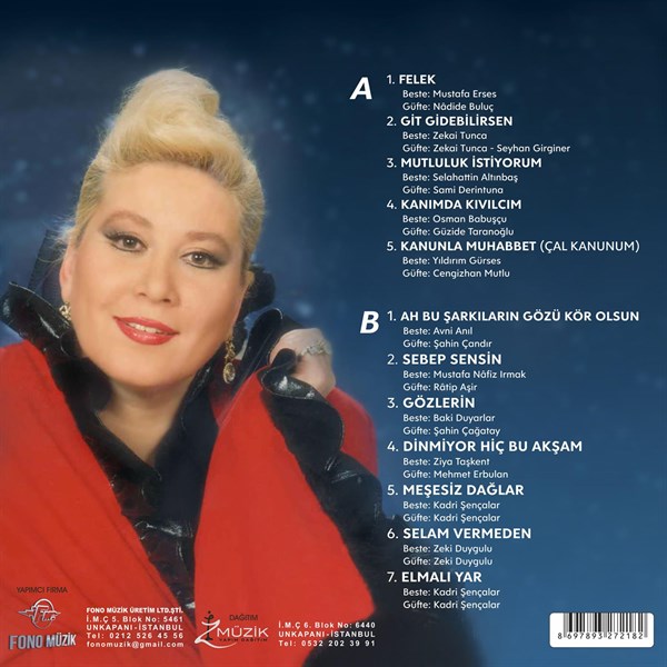 Muazzez Abacı – Felek Plak (plak)