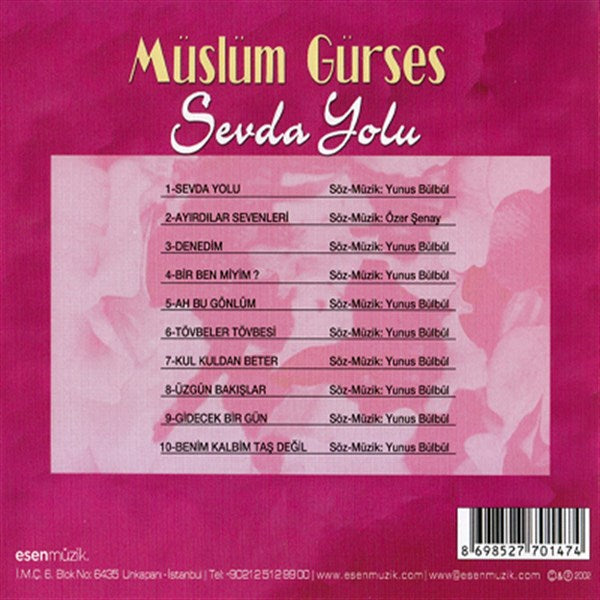 Müslüm Gürses - Sevda Yolu (CD)