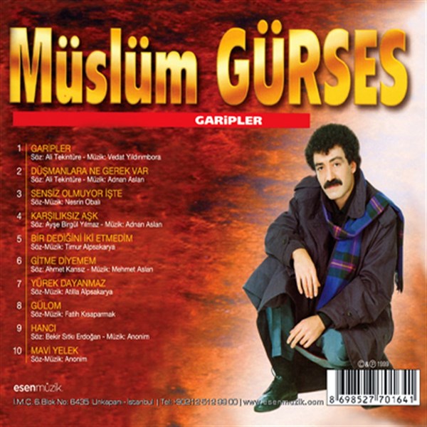 Müslüm Gürses - Garipler (CD)