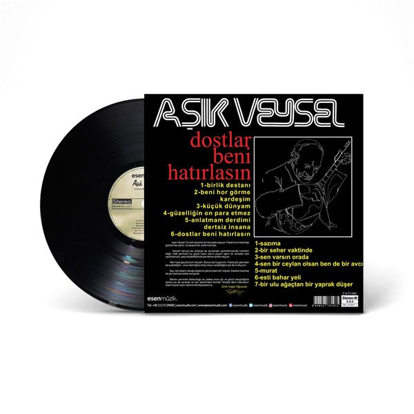 Asik Veysel - Dostlar Beni Hatirlasin Plak ( Schallplatte )