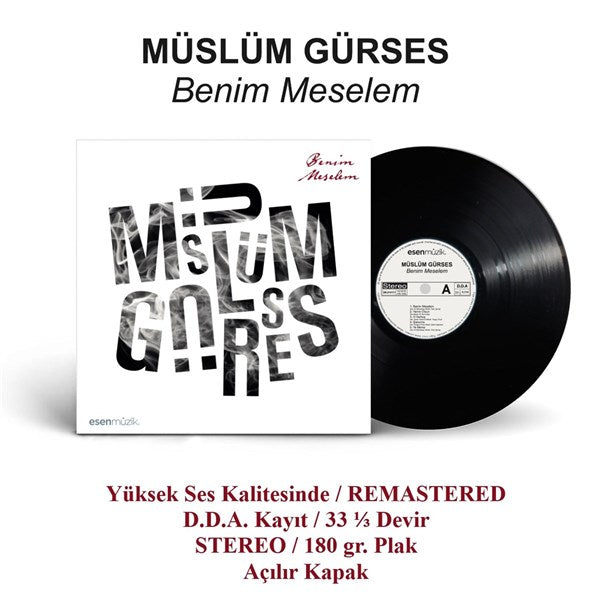 Müslüm Gürses - Benim Meselem Plak (plak)