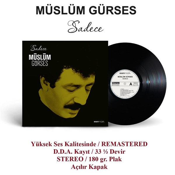 Müslüm Gürses - Sadece Plak ( Schallplatte )
