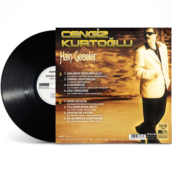 Cengiz Kurtoglu - Hain Geceler Plak ( Schallplatte )