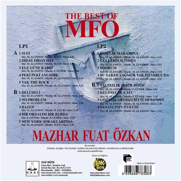 Mahzar Fuat Özkan - The Best of MFÖ (2 Plak ( 2 Schallplatten )