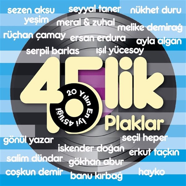 45 lik Plaklar (2 Plak ( 2 Schallplatten )