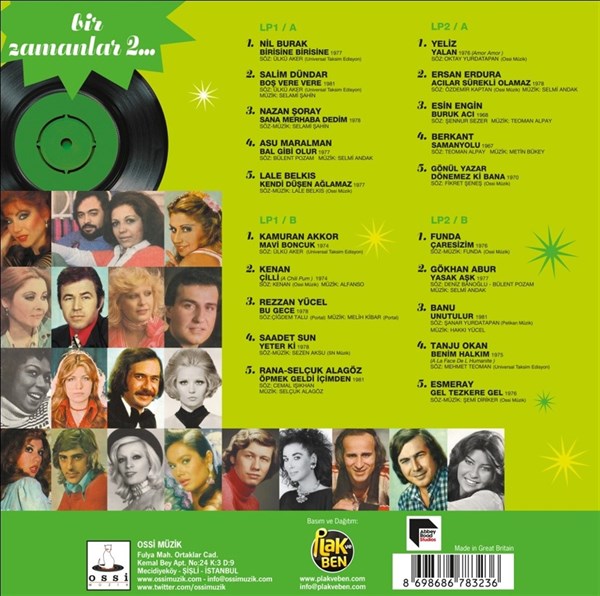Bir Zamanlar 2 (2Plak ( 2 Schallplatten )