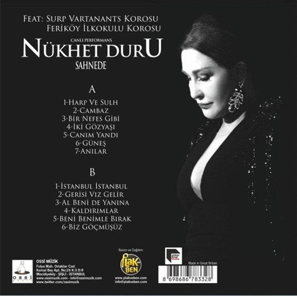 Nükhet Duru - Sahnede Plak ( Schallplatte )