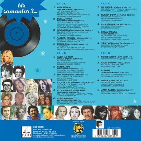 Bir Zamanlar 3 (2Plak ( 2 Schallplatten )