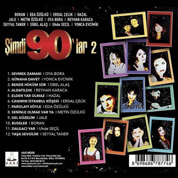 Simdi 90 lar 2 Plak ( Schallplatte )