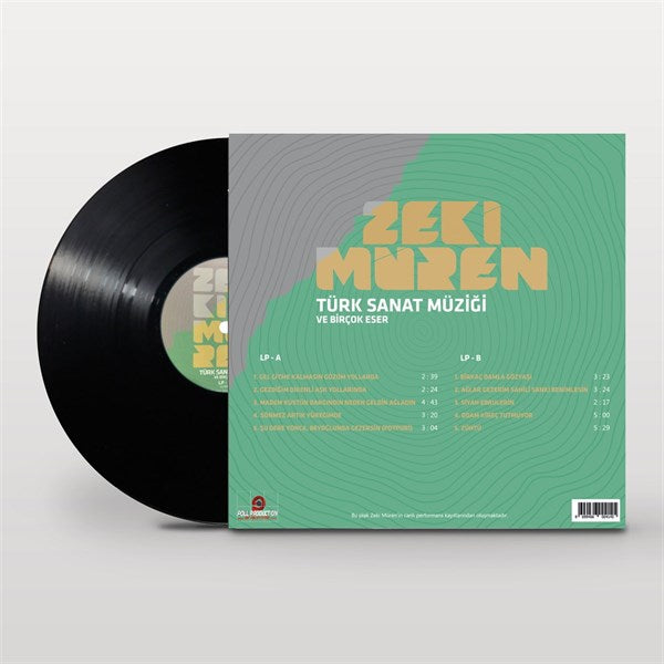 Zeki Müren - Türk Sanat Müziği ve Birçok Eser Plak (kayıt)