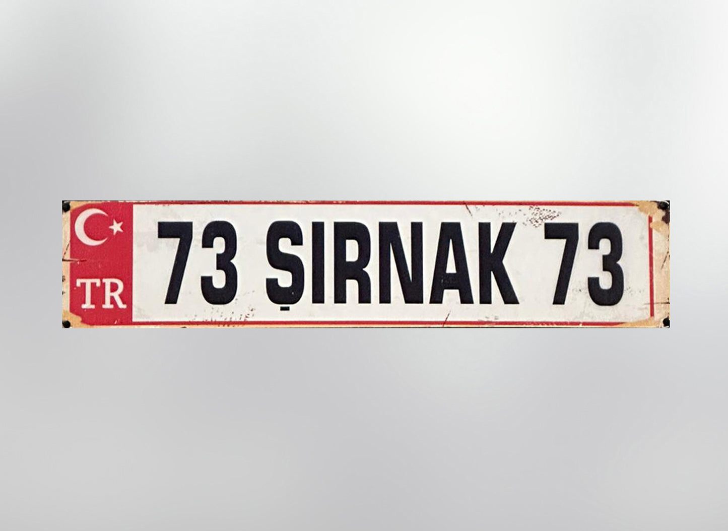 73 Şırnak Plaka / Kennzeichen