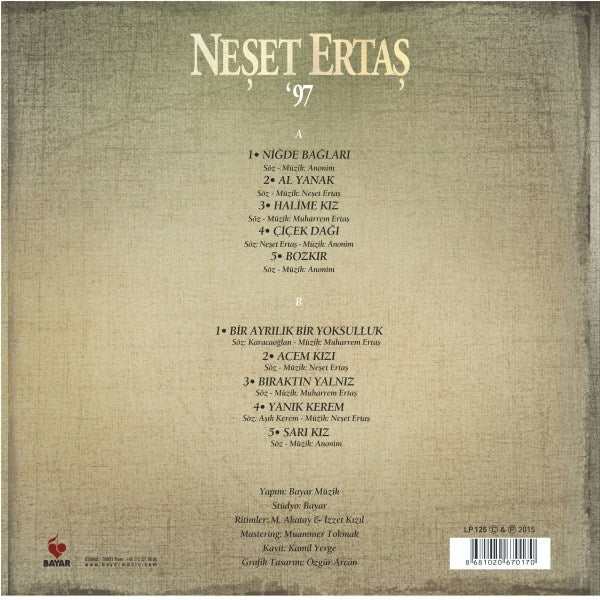 Neşet Ertaş - 97 Plak (rekor)