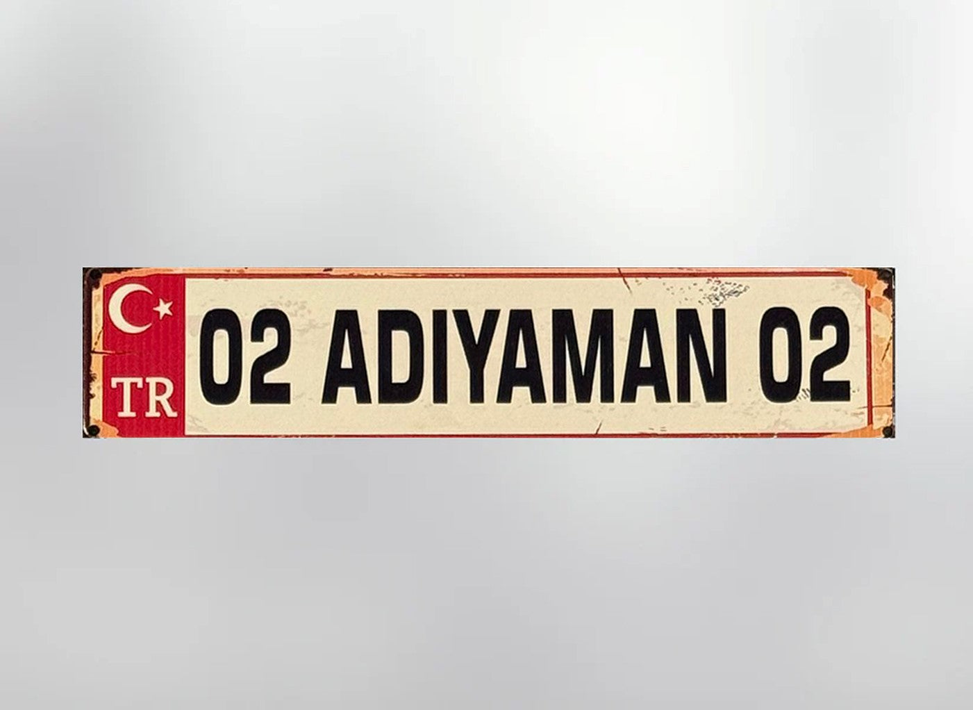 02 Adiyaman Plaka / Kennzeichen