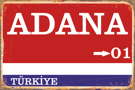 01 Adana Şehir Tabela