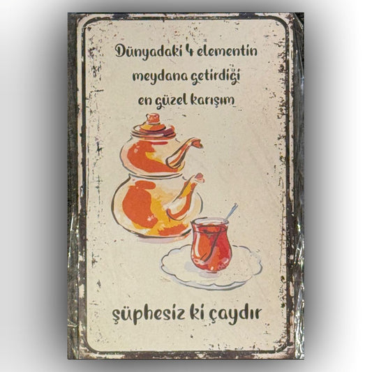 Süphesiz Caydir Ahsap Poster