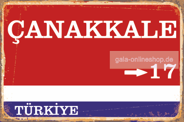 17 Canakkale Şehir Tabela