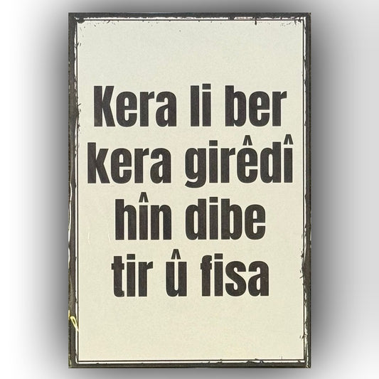 Kera Li Ber Ahsap Poster