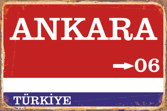 06 Ankara Şehir Tabela