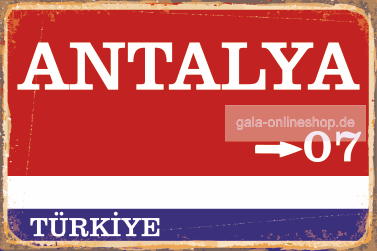 07 Antalya Şehir Tabela