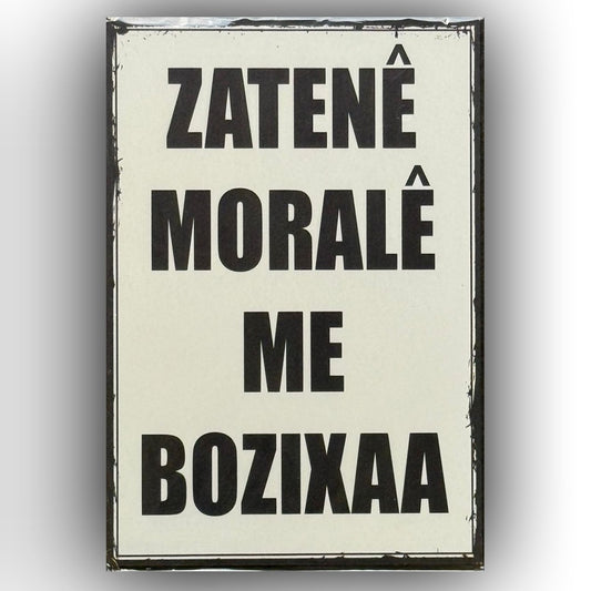 Zatene Morale Ahsap Poster