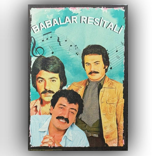 Babalar Resitali Ahsap Poster