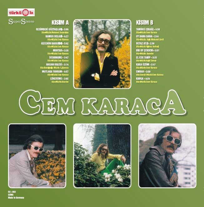 Cem Karaca - Resimdeki Gözyaslari Plak ( Schallplatte )