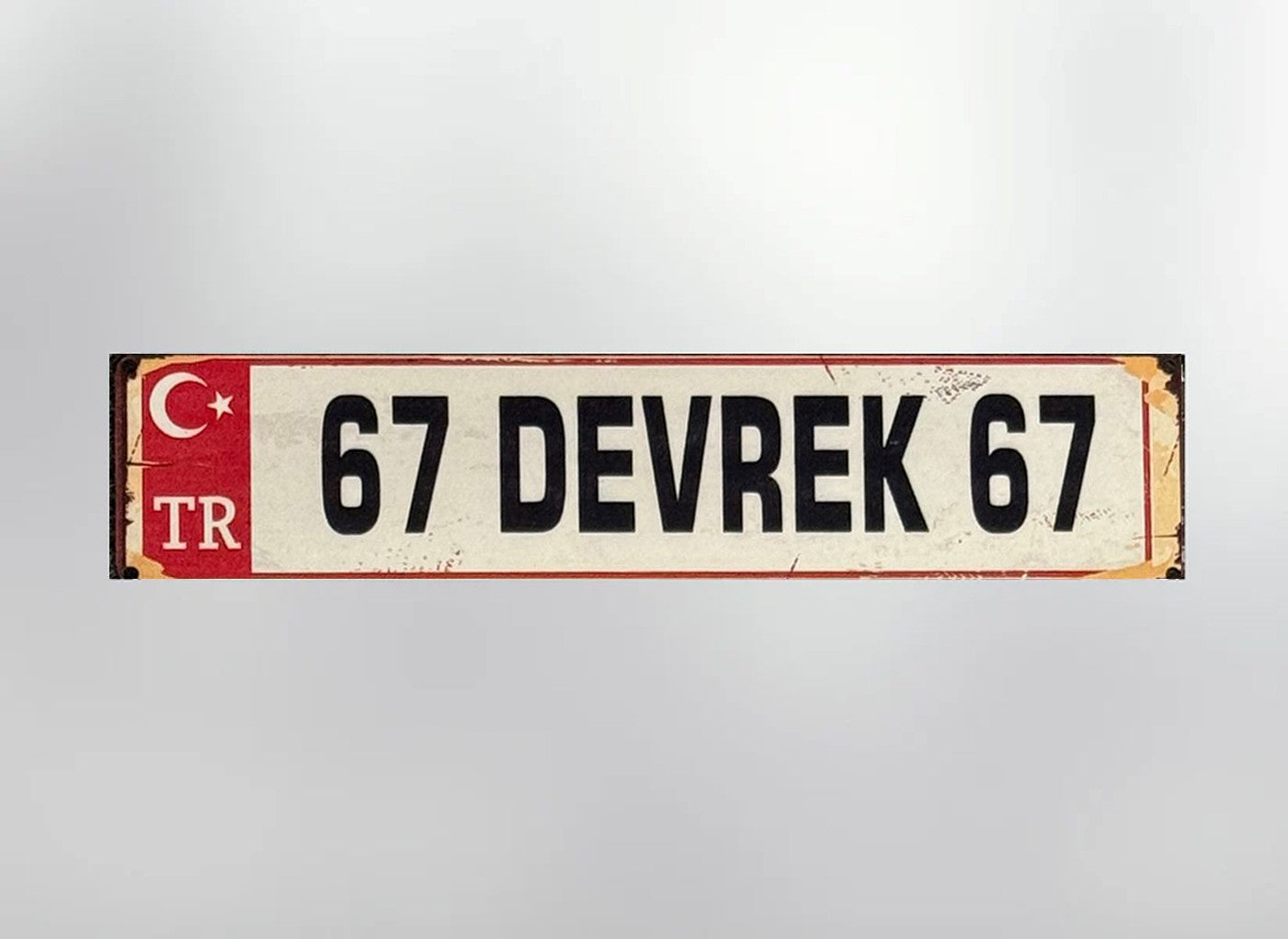 67 Devrek Plaka / Kennzeichen