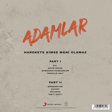 Adamlar - Harekete Kimse Mani Olamaz (Plak) ( Schallplatte )