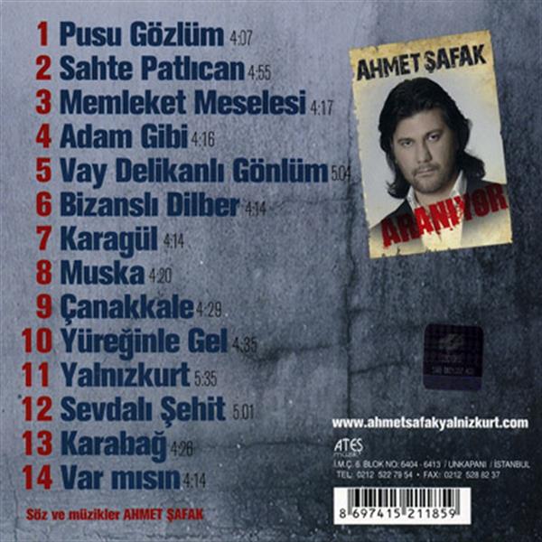 Ahmet Şafak - Aranıyor (CD)