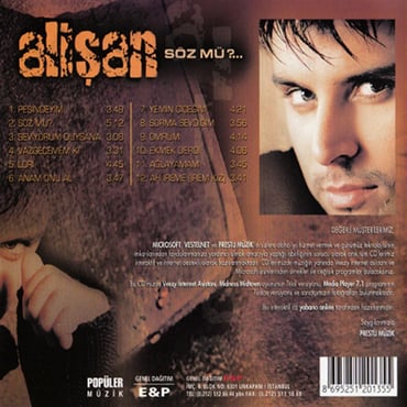 Alişan - Sözmü (CD)