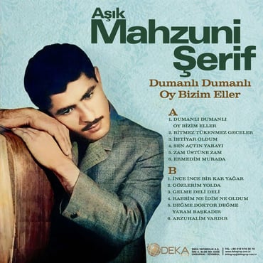 Aşık Mahzuni Şerif - Dumanlı Dumanlı Oy Bizim Eller Plak ( Schallplatte )