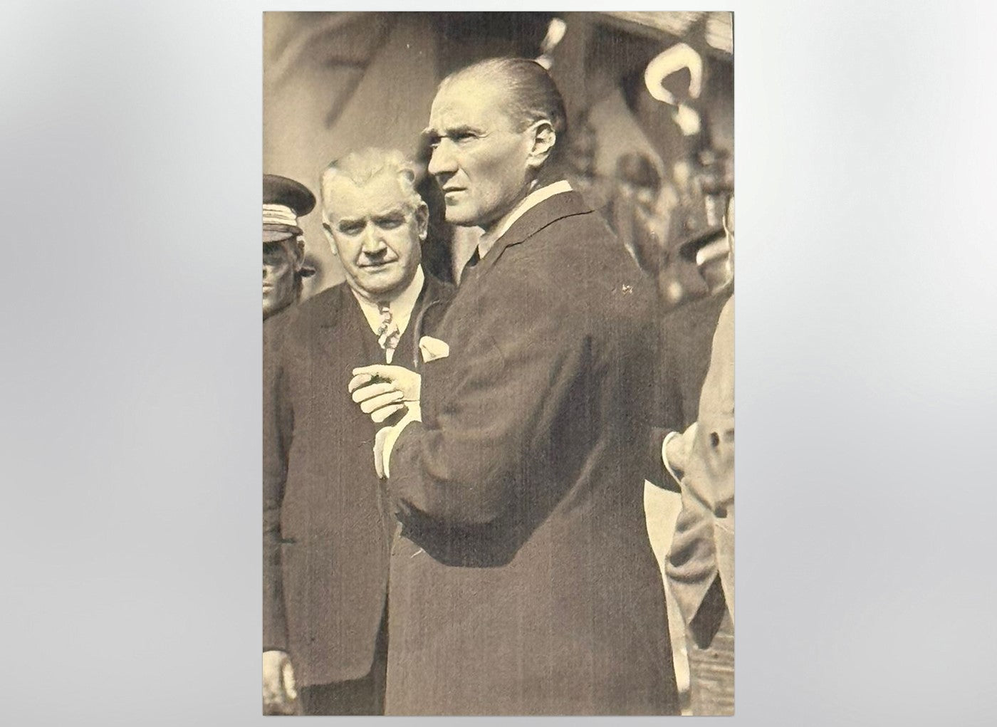 Atatürk 10 Retro Ahsap Poster