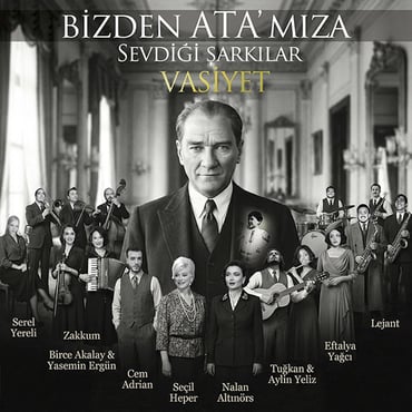 Bizden Ata'mıza Sevdiği Şarkılar - Vasiyet (Plak) LP