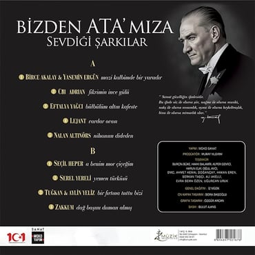 Bizden Ata'mıza Sevdiği Şarkılar - Vasiyet (Plak) LP