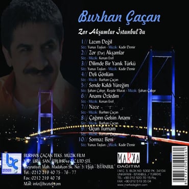 Burhan Çaçan - Zor Akşamlar İstanbul'da (CD)