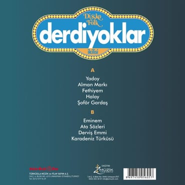Derdiyoklar İkilisi - Disko Folk (Plak) LP